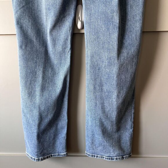 Hudson Jeans Womens 10 Straight Leg Mid Rise Stretch Denim Blue Stretch - Picture 9 of 16